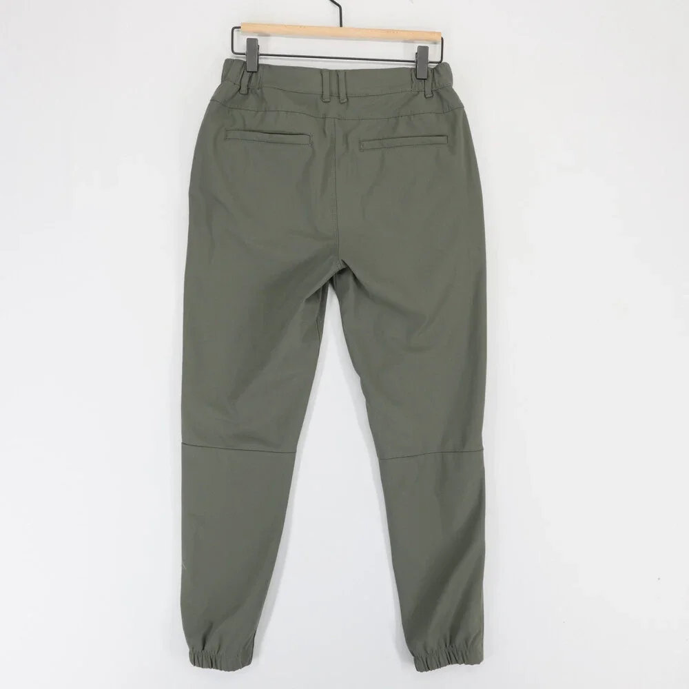 Cuts AO Jogger Pants Mens S Grayish Green Versaknit Slim Fit Tapered Activewear